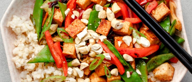 Colorful Tofu Stir Fry Thumbnail